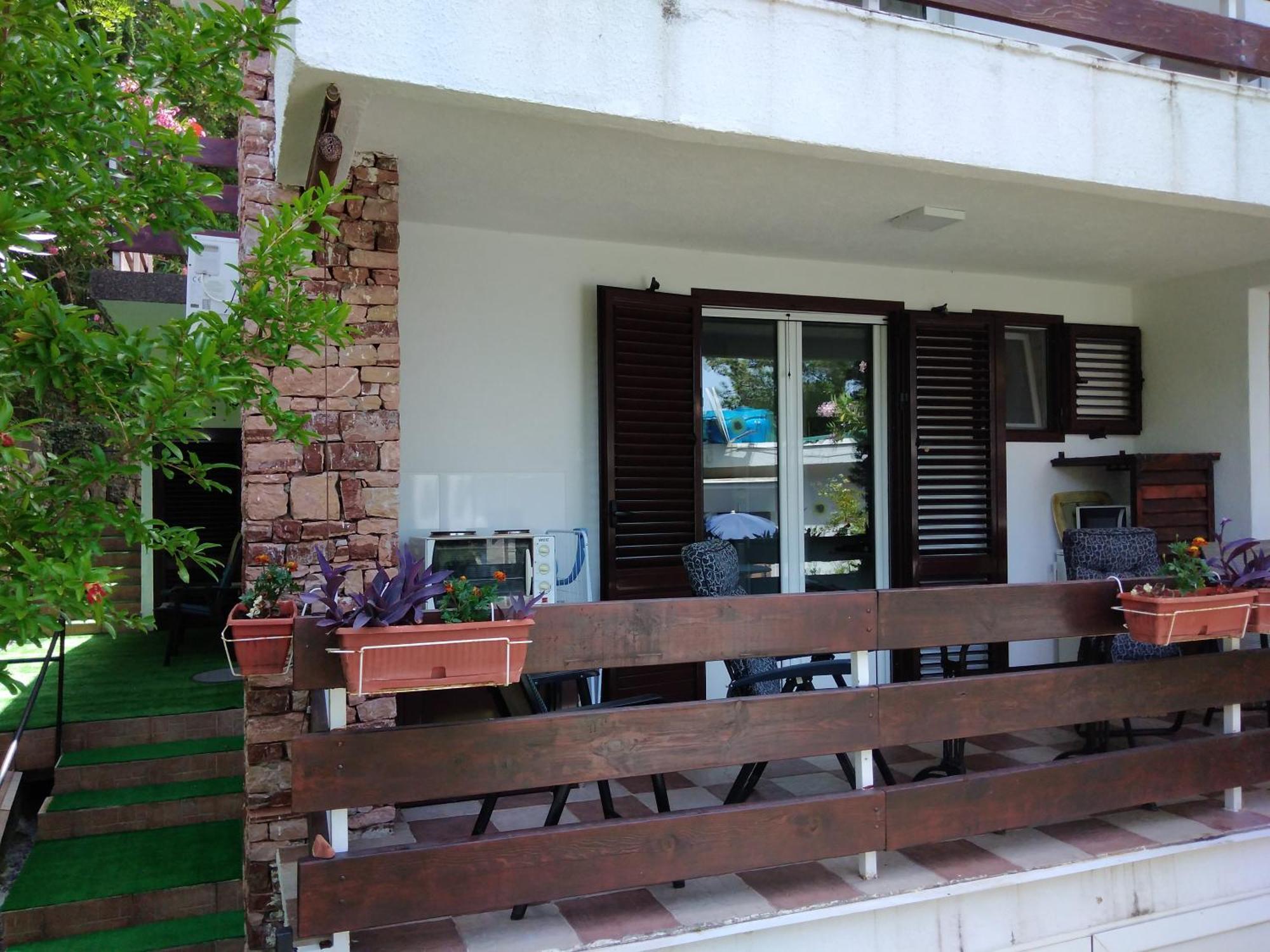 Bg Apartman Sutomore Buitenkant foto